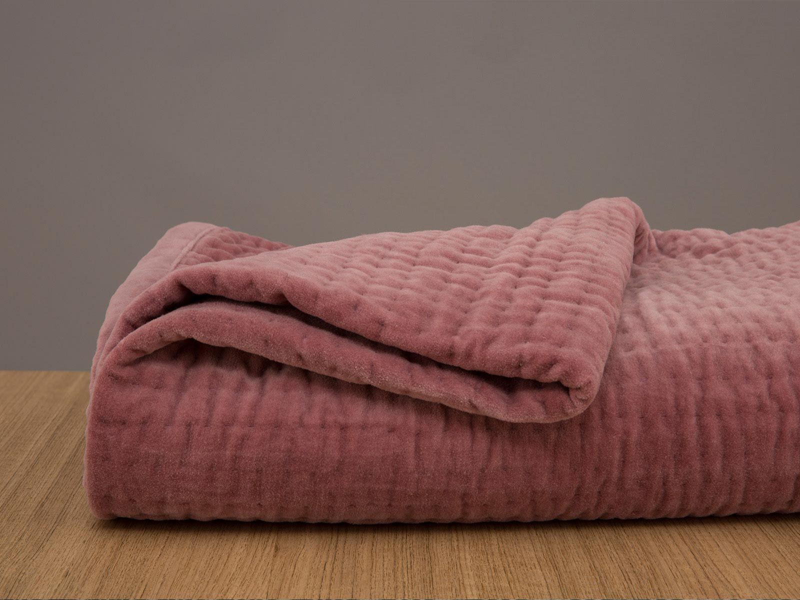 Hand Stitched Velvet Throw-IAAH